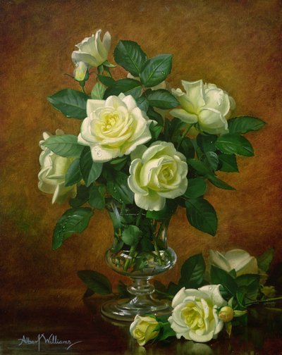 Gelbe Rosen von Albert Williams